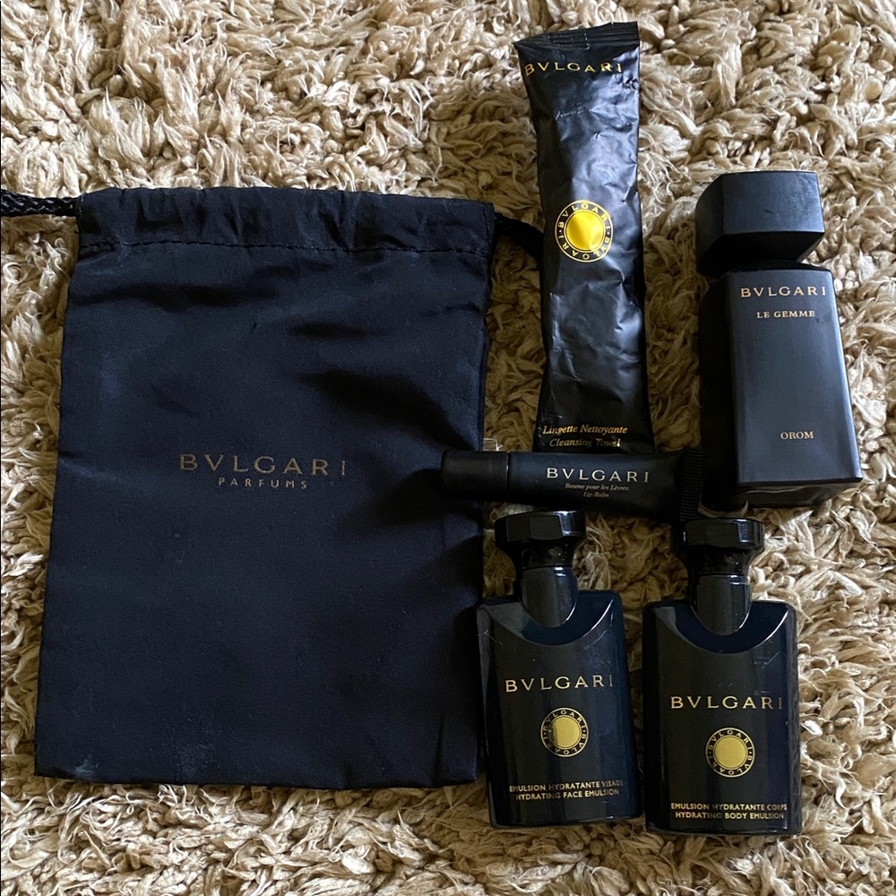 Bvlgari Emirates First Class Amenities Set